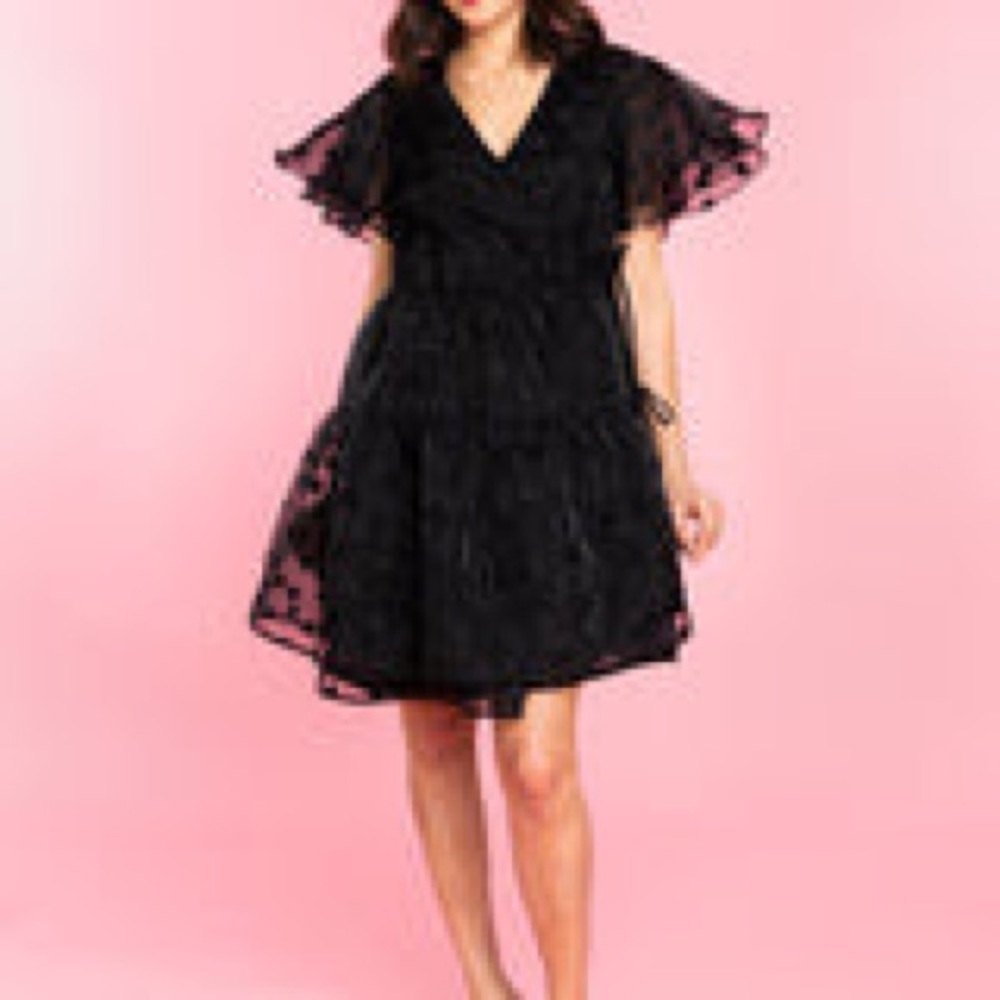 Crosby by Mollie Burch Evelyn Dress in Black Dot | Size S